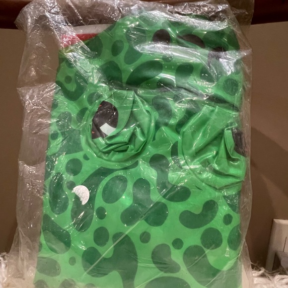 Vtg 90s Deadstock Bud Frog & Bud Bottle Promo infalable - Picture 3 of 5